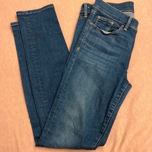Madewell medium wash mid rise jeans
